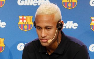 Neymar à Barcelone le 14 septembre 2016