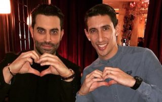 Angel di Maria chez Cesar à Paris