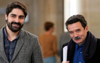Fabrice Arfi et Edwy Plenel ont l'air sympas, le 3 novembre 2015
