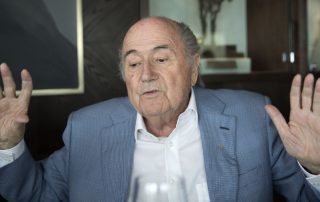 Sepp Blatter en octobre 2015 à Zurich