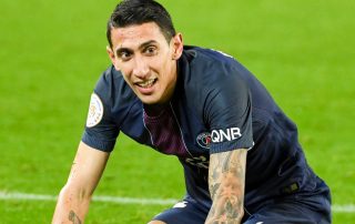 Angel Di Maria au Parc des Princes en novembre 2016