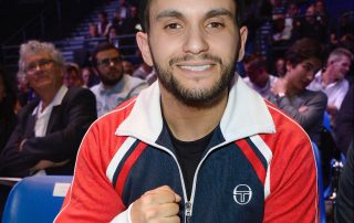Malik Bentalha en Sergio Tacchini