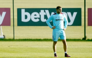Dimitri Payet avec West Ham, en janvier 2017