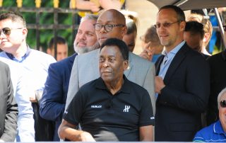 Pelé à Paris en juin 2016