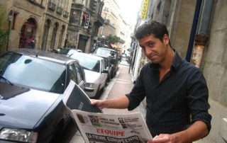 François David aime L'Équipe et les belles chemises (Winamax.fr)