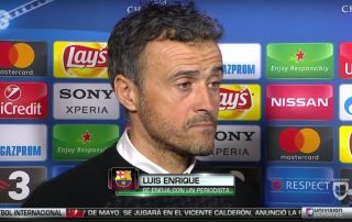 Luis Enrique après la défaite du FC Barcelone face au PSG (4-0), le mardi 14 février 2017