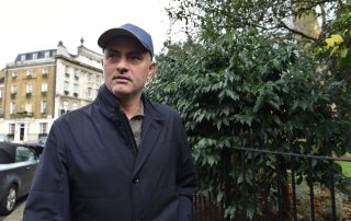 José Mourinho à Londres en décembre 2015