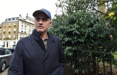 José Mourinho à Londres en décembre 2015