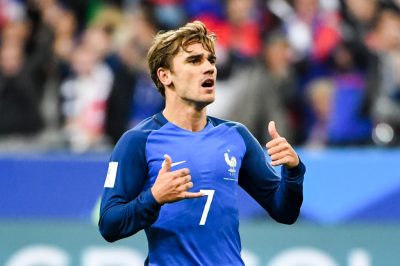 Antoine Griezmann avec les Bleus