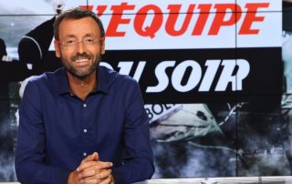 Olivier Ménard dans L'Équipe du soir (J. Prevost/L'Equipe)
