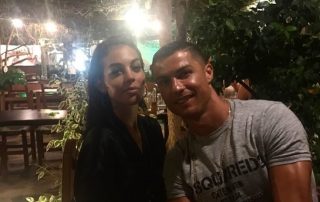 Cristiano Ronaldo et sa compagne Georgina Rodriguez