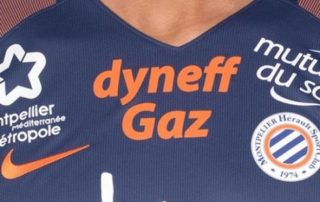 La faute d'orthographe sur le maillot de Montpellier 2017/18