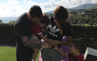 Antonella Roccuzzo annonce être enceinte de son troisième bébé avec Lionel Messi - octobre 2018