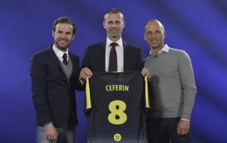 Le président de l'UEFA rejoint le projet Common Goal de Juan Mata