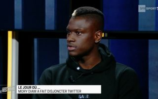 Mory Diaw dans Le Vestiaire sur SFR Sport - janvier 2018
