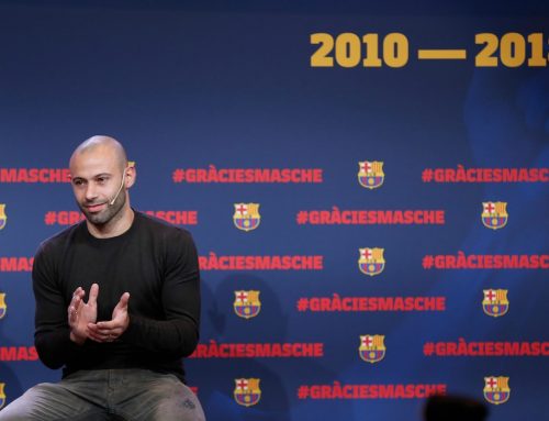 Pour ses adieux au Barça, Javier Mascherano a sorti son plus vibrant discours