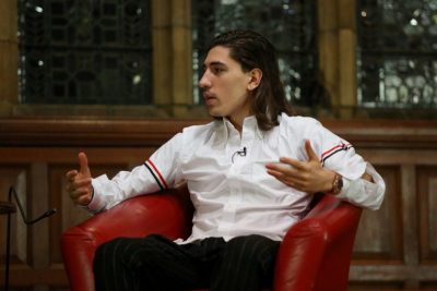 Hector Bellerin à Oxford Union - février 2018