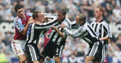 La bagarre de Kieron Dyer et Lee Bowyer en plein match avec Newcastle - 2005