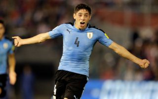 Federico Valverde avec l'Uruguay en septembre 2017 (Panoramic)