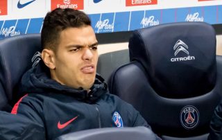 La fameuse photo d'Hatem Ben Arfa avec Blaise Matuidi signée François Denat/CulturePSG