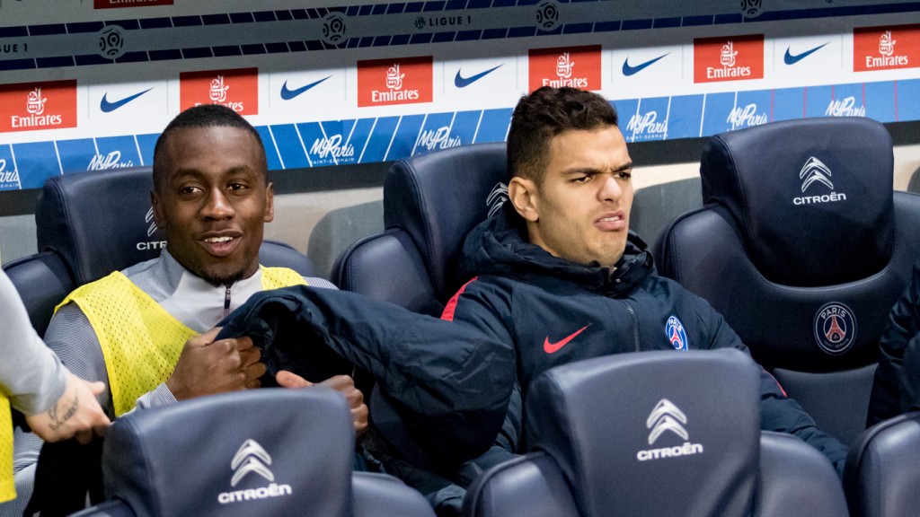 La fameuse photo d'Hatem Ben Arfa avec Blaise Matuidi signée (François Denat/CulturePSG)