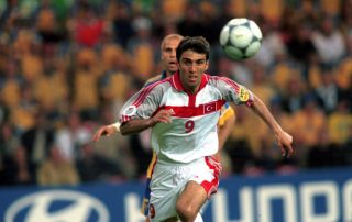Hakan Sükür à l'Euro 2000 (Panoramic)