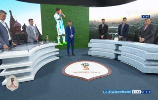 La chaîne TyC Sports a organisé une minute de silence après la défaite de l'Argentine au Mondial 2018 contre la Croatie