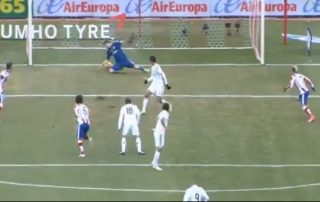 La bourde d'Iker Casillas en février 2015 lors d'un derby contre l'Atlético Madrid