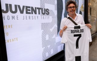Un fan de la Juve avec le nouveau maillot de Cristiano Ronaldo (Panoramic)