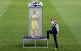La présentation de Cazorla à Villarreal