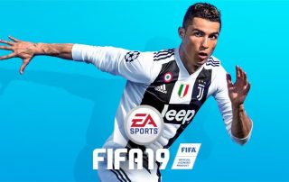 CR7 sur la jaquette de FIFA 19