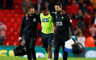 Juninho Bacuna (Huddersfield) après son CSC contre Stoke City - août 2018 (Panoramic)