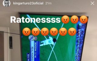 Le post anti-Real Madrid d'Arturo Vidal sur Instagram