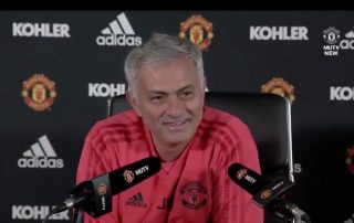 Mourinho est revenu sur sa chute à Wembley