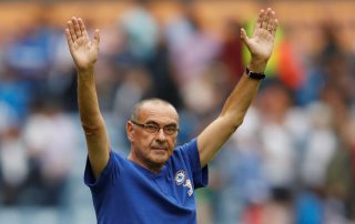 Sarri avec Chelsea en août 2018 (Panoramic)