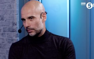Pep Guardiola interrogé sur la crise des réfugiés