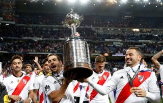 La joie des joueurs de River au Bernabeu - Panoramic