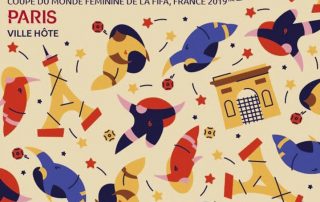 L'affiche de Paris pour la Coupe du monde féminine 2019