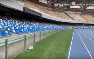 Une partie du San Paolo rénové - juin 2019
