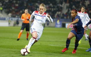 Amandine Henry (OL) contre le PSG en novembre 2018 - Panoramic