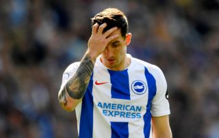 Lewis Dunk (Brighton) contre Man City en mai 2019 - Panoramic