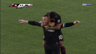 Le but de Rooney contre Orlando - juin 2019