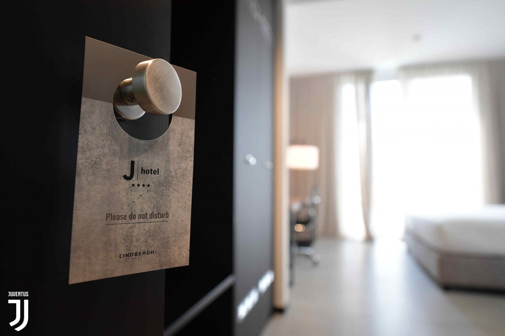 Chambre du J Hotel de la Juventus