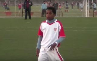 Ansu Fati avec Séville à 9 ans