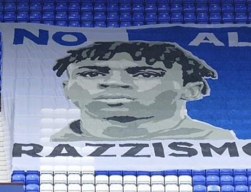 "No Al Razzismo" : Les fans d'Everton vont soutenir Moise Kean avec une banderole