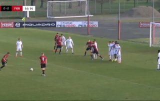 Daniel Maldini avec les jeunes du Milan - janvier 2020