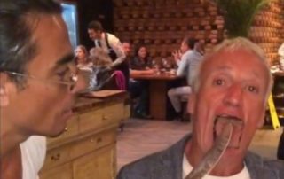 Deschamps chez Salt Bae - 2020