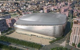Futur stade Santiago Bernabeu attendu fin 2022