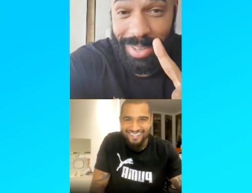 Quand Henry revient sur ses mythiques chaussettes sur les genoux (copiées par Prince Boateng)