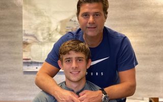 Mauricio Pochettino et son fils - juin 2020